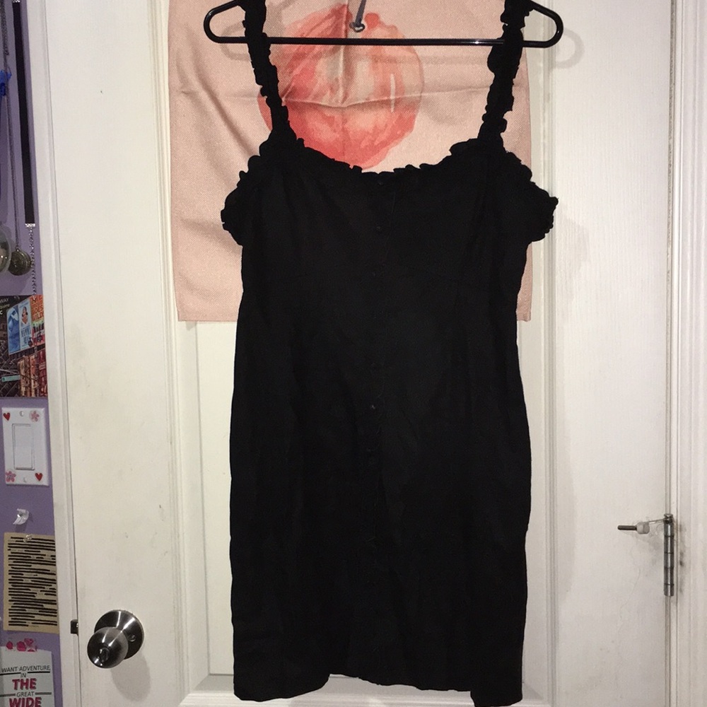 Forever 21 black summer dress